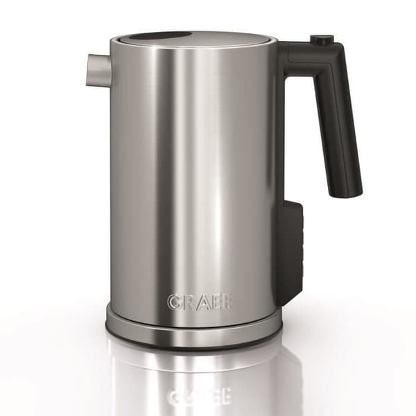 GRAEF WK900 programmerbar vattenkokare - Rostfritt stål - 1,2L - 3 temperaturnivåer - 2015W