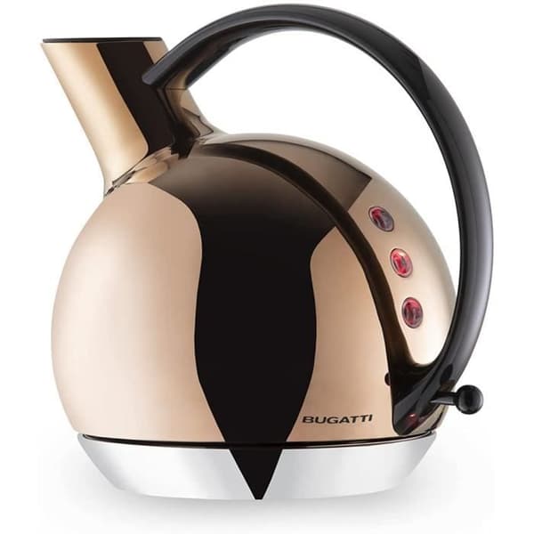 Elektrisk vattenkokare - BUGATTI - Giulietta - 1,2 liter - Shiny Rose Gold - Avtagbar anti-kalk