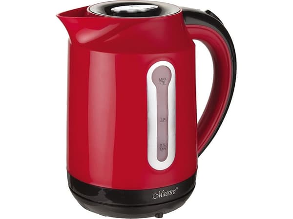 Feel Maestro MR041 white, 1,7 l, 2000 W, Sort, Hvit, Plast, Vannivåindikator, Overopphetingsbeskyttelse
