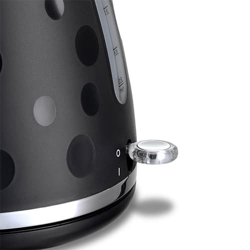 Vattenkokare - 1,7L - 2000W - trådlös - svart