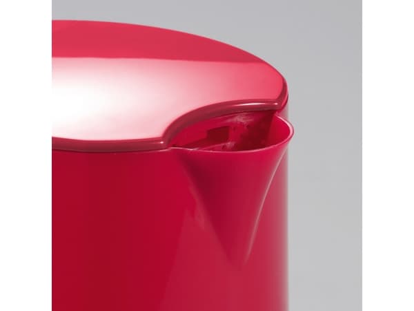 Severin WK 3384, 1,2 l, 1500 W, Grå, Röd, Vattennivå indikator, Sladdlös