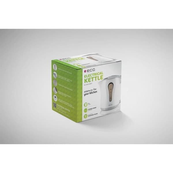 Grön elektrisk vattenkokare - EKG RK 1022 - 1L - utan Bisfenol - 1000W