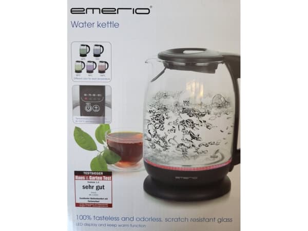 Emerio WK-119255.5 - Vattenkokare - 1.7 liter - 2.2 kW