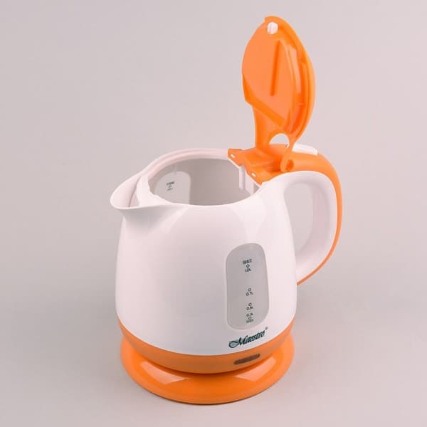 Vattenkokare Feel Maestro MR012 Vit Orange Plast 1100 W 1 L
