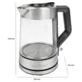 Miniatyrbild 4 av 5: Vattenkokare Proficook PC-WKS 1190 G Silvrig 2200 W 1,7 L