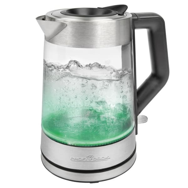 Proficook elektrisk vattenkokare i glas PC-WKS 1190 G