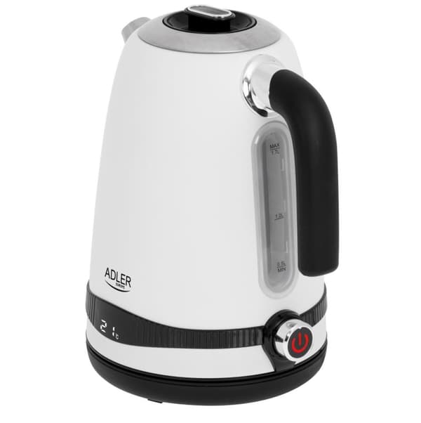 Adler AD 1295w Vedenkeitin 1,7 l Valkoinen