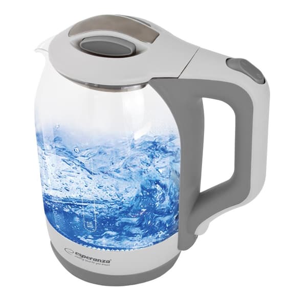 Esperanza EKK025W Elkedel 1,7 L Hvid, Flerfarvet 1500 W