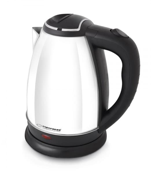 Esperanza EKK113W vattenkokare 1,8 L Svart, Vit 1800 W
