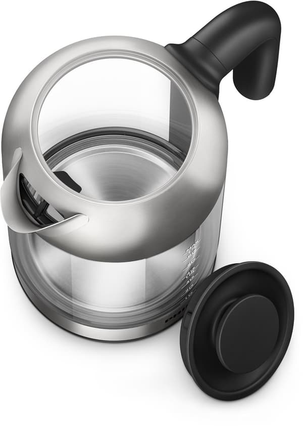 Philips 5000 series HD9339/80 elkedel 1,7 L 2200 W Sort, Rustfrit stål, Gennemsigtig
