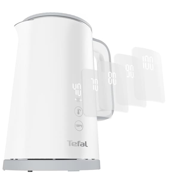 Tefal Sense KO693110 vattenkokare 1,5 L 1800 W Vit