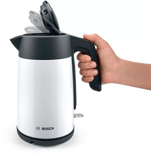 Elkedel Bosch TWK 7L461, 2400 W, 1,7 l Hvid