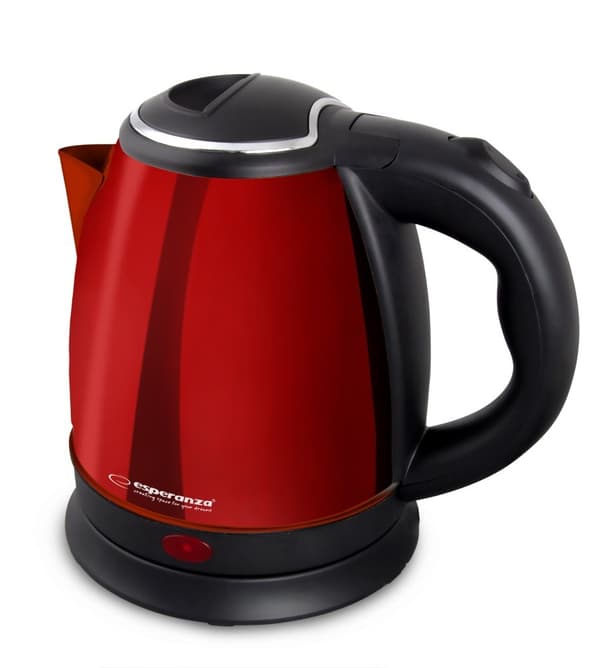 Esperanza EKK128R vattenkokare Parana 1 L Svart,Röd 1350 W