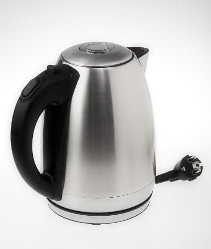Adler AD 1223 elkedel 1,7 L Sort, Rustfrit stål 2200 W