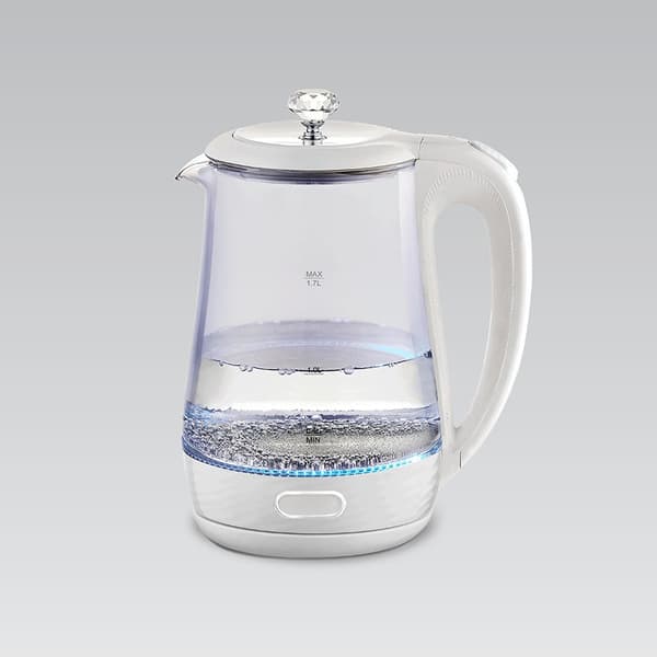 Maestro MR-052-WHITE El-glaskedel, hvid 1,7 L