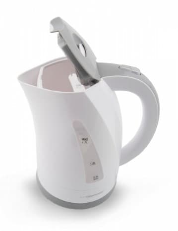 Esperanza EKK022 vattenkokare 1,7 L Grå, Vit 2200 W
