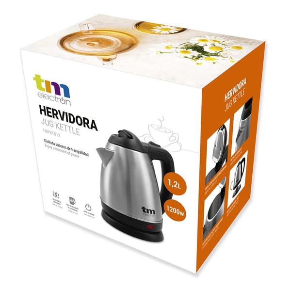 Tm Electron Kedel Tmpkt012 1.2l 1000w Søvfarvet One Size / EU Plug