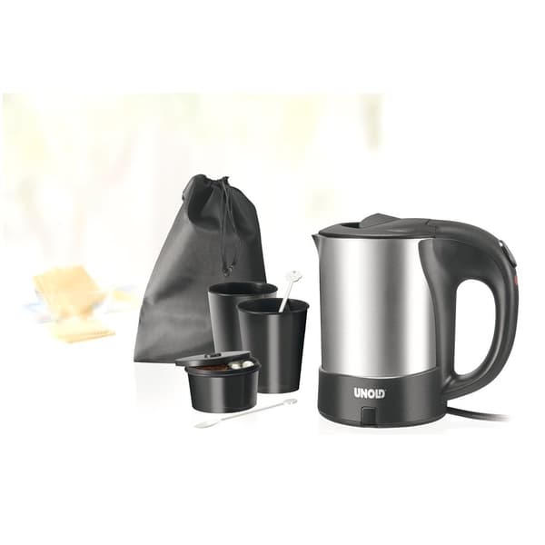 Unold Kedel Vand 18575 Travel 0.5l 1000w Søvfarvet One Size / EU Plug