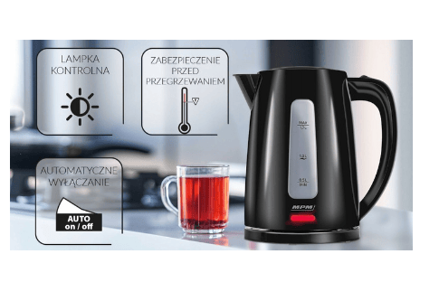 MPM Akku-kedel MCZ-112 sort 1,7 L,2200 W