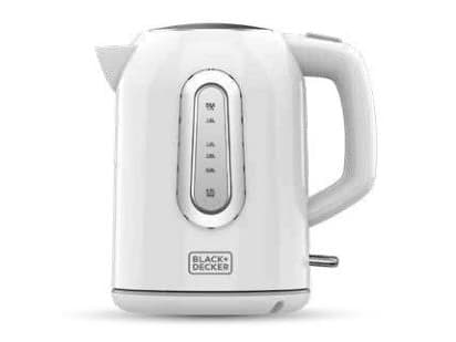 Black & Decker BXKE2204E, 1,7 l, 2200 W, Hvit