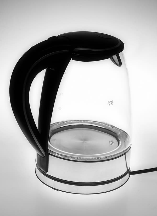Adler AD 1225 elkedel 1,7 L Sort, Rustfrit stål, Transparent 2200 W