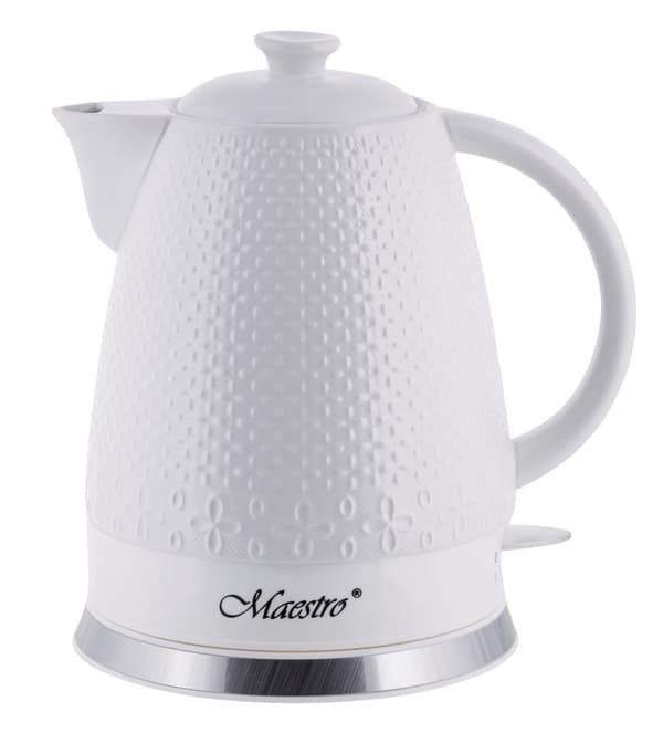 Maestro MR-073 elkedel 1,2 L 1200 W Hvid