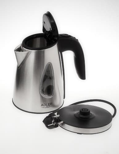 Adler AD 1203 vattenkokare 1 L Silver 1630 W