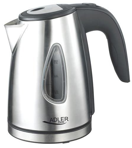 Adler AD 1203 vattenkokare 1 L Silver 1630 W
