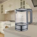 Miniatyrbillede 3 af 3: Elkedel MAESTRO MR-053-GRÅ glas 1,7 l 2200 W