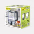 Miniatyrbillede 2 af 3: Elkedel MAESTRO MR-053-GRÅ glas 1,7 l 2200 W