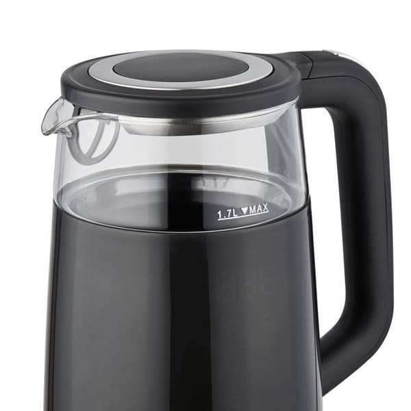 ELDOM Vattenkokare NEVO, 2200 W, 1,7 L, temperaturkontroll, plast + glas