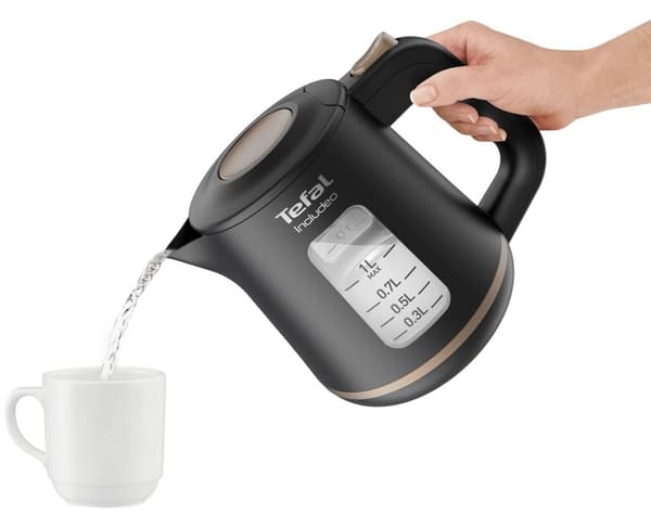 Tefal Includeo KI533811 vedenkeitin 1 L 2400 W Musta