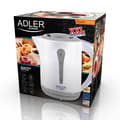 Miniatyrbillede 4 af 7: Adler AD 1244 elkedel 2,5 L 2200 W Hvid
