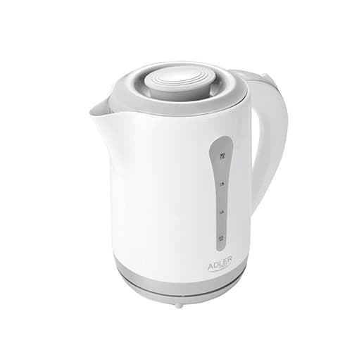 Adler AD 1244 elkedel 2,5 L 2200 W Hvid