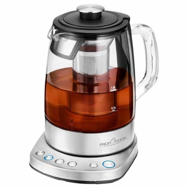 Proficook Kedel Pc-wks 1167 1.5l 2200w Søvfarvet One Size / EU Plug Bær, Rustfrit stål