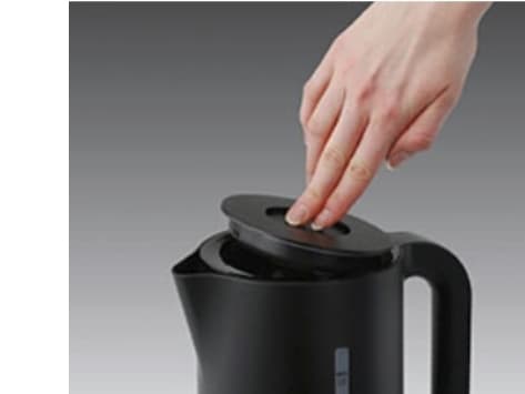 Cloer 4110 - Kjele - 1.7 liter - 2.2 kW - svart
