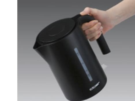 Cloer 4110 - Kjele - 1.7 liter - 2.2 kW - svart