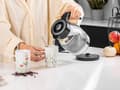Miniatyrbild 4 av 5: LAFE CEG017 vattenkokare 1,7 L 2200 W Svart, Transparent