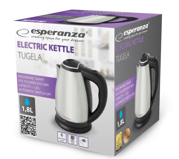 Esperanza TUGELA - Kjele - 1.8 liter - 2.2 kW - inox