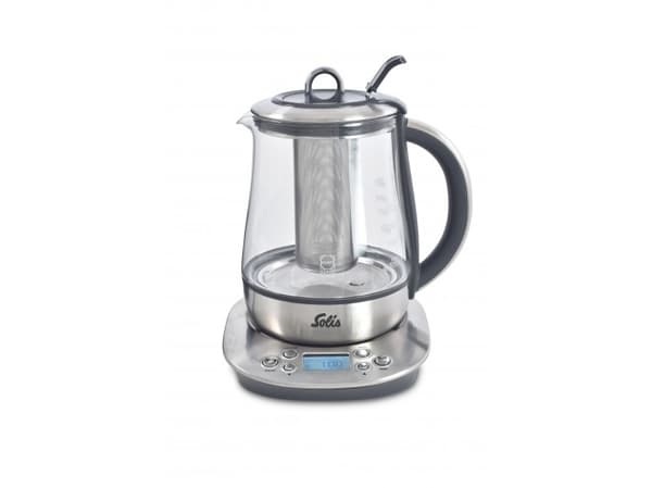 Solis 5515, 1,2 L, 1400 W, Ruostumaton teräs, Läpinäkyvä, Lasi, Terästä, Säädettävä termostaatti, Ylikuumenemissuoja