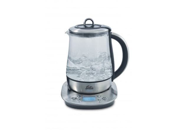 Solis 5515, 1,2 L, 1400 W, Ruostumaton teräs, Läpinäkyvä, Lasi, Terästä, Säädettävä termostaatti, Ylikuumenemissuoja