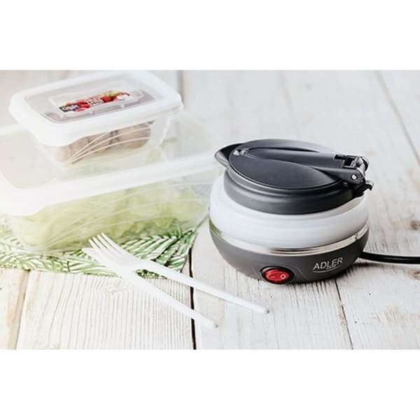 Vedenkeitin Adler AD 1279 Valkoinen Musta Muovinen 750 W 0,6 L