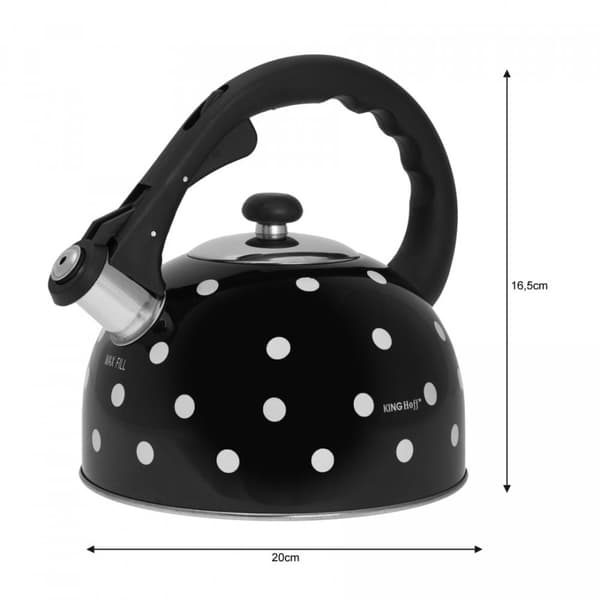 POTTLE Emaljeret Kedel KiNGHOFF 2,6L KH-1051