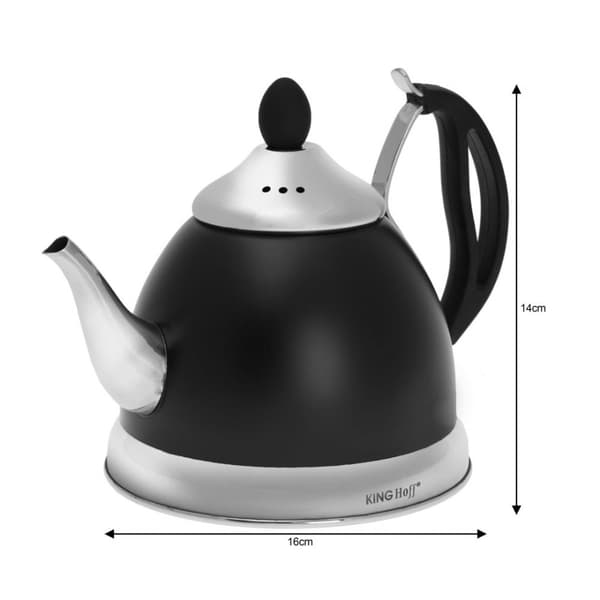 KEDEL MED HENSYN TIL TE OG URTER 1.0L KINGHOFF KH-1538