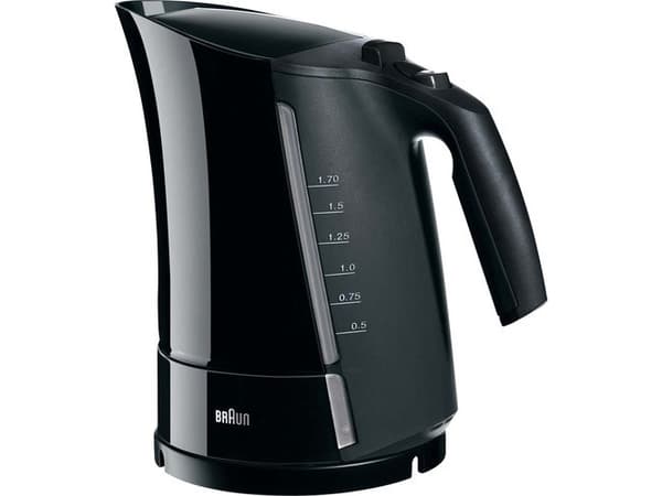 Braun Multiquick 3 WK 300 BK - Vattenkokare - 1.7 liter - 2.3 kW - svart