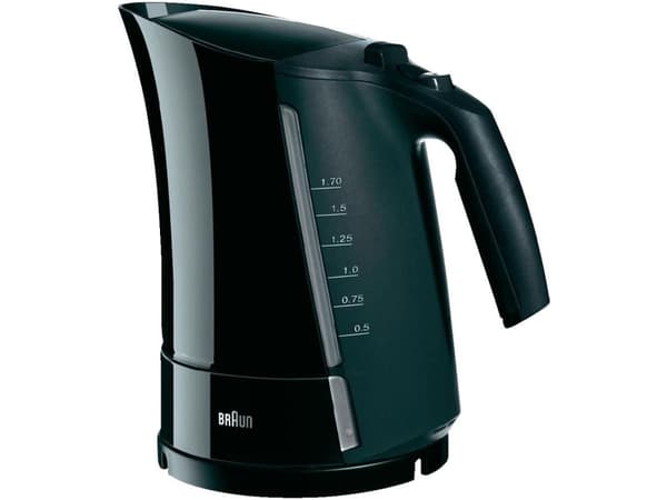 Braun Multiquick 3 WK 300 BK - Vattenkokare - 1.7 liter - 2.3 kW - svart