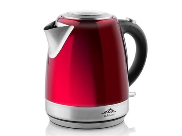 Eta ETA859990010, 1,2 l, 2100 W, Röd, Rostfritt stål, Vattennivå indikator