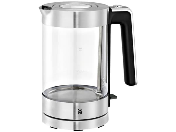 WMF Lono 0413150011, 1,7 l, 3000 W, Krom, Transparent, Glas, Metall, Vattennivå indikator, Överhettningsskydd