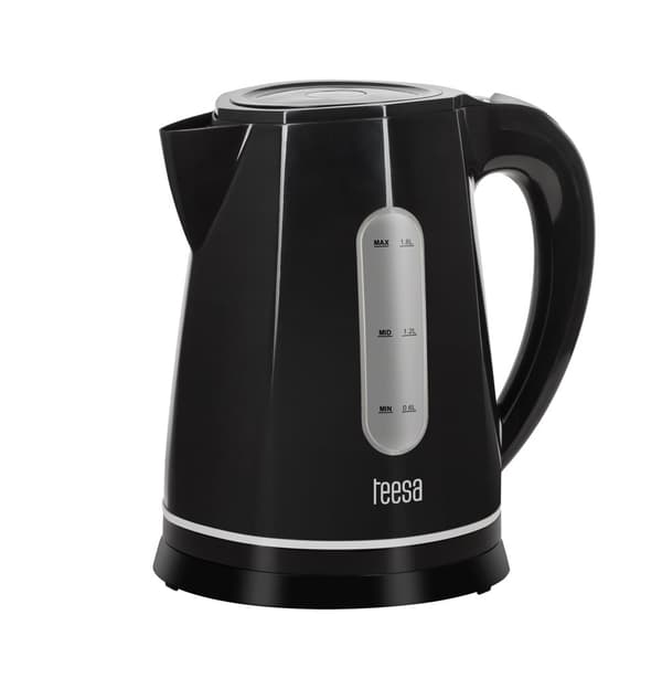 TEESA elkedel, 2200 W, sort, 1,8L