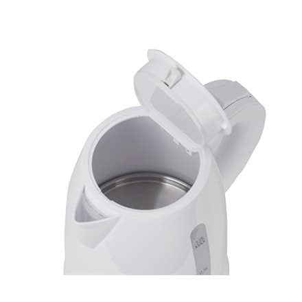 Adler | Kedel | AD 1272 | Elektrisk | 1600 W | 1 L | Rustfrit stål/polypropylen | 360° rotationsbase | hvid